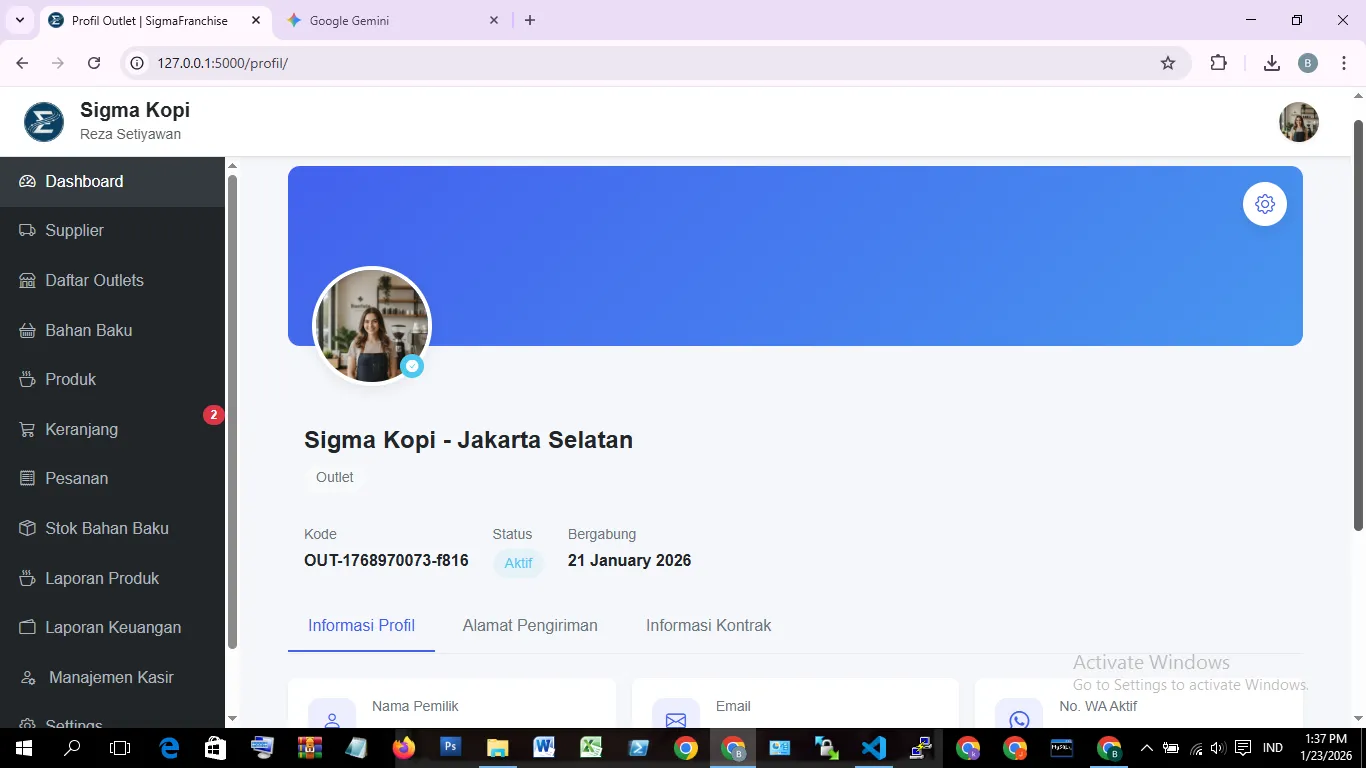 Profil Outlet